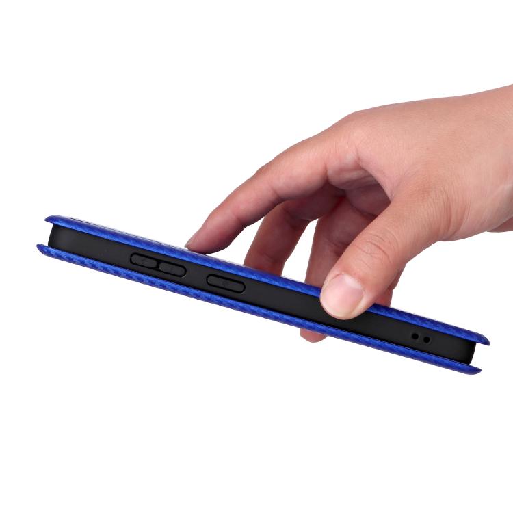 For Samsung Galaxy S26 Ultra 5G Carbon Fiber Texture Flip Leather Phone Case