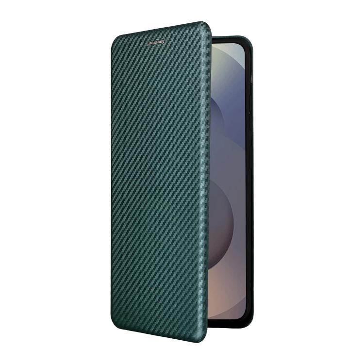 For Samsung Galaxy S26 Ultra 5G Carbon Fiber Texture Flip Leather Phone Case