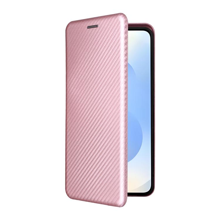 For Samsung Galaxy S26 5G Carbon Fiber Texture Flip Leather Phone Case