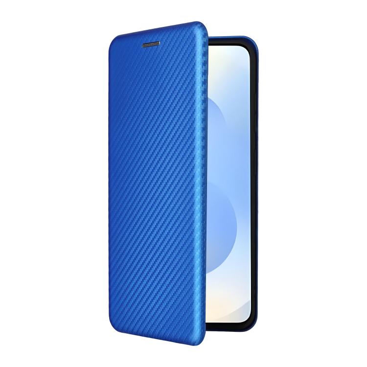 For Samsung Galaxy S26 5G Carbon Fiber Texture Flip Leather Phone Case