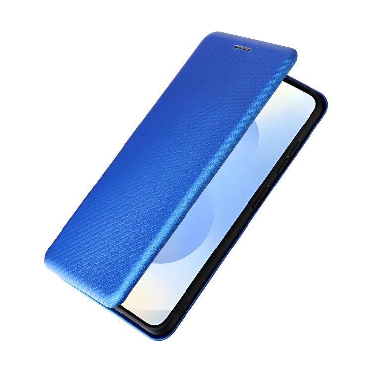 For Samsung Galaxy S26 5G Carbon Fiber Texture Flip Leather Phone Case