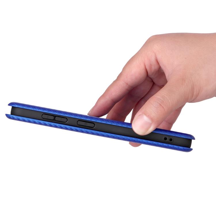 For Samsung Galaxy S26 5G Carbon Fiber Texture Flip Leather Phone Case