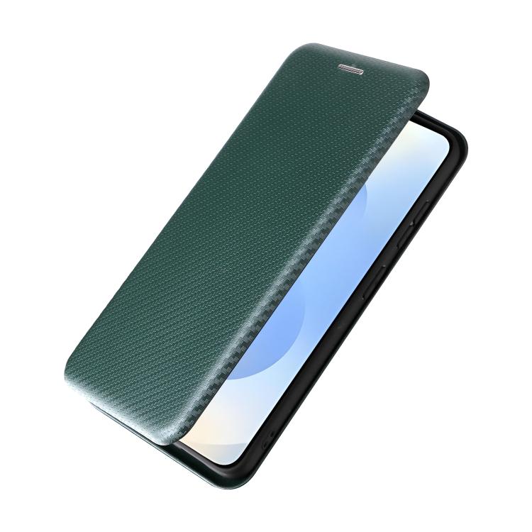 For Samsung Galaxy S26 5G Carbon Fiber Texture Flip Leather Phone Case