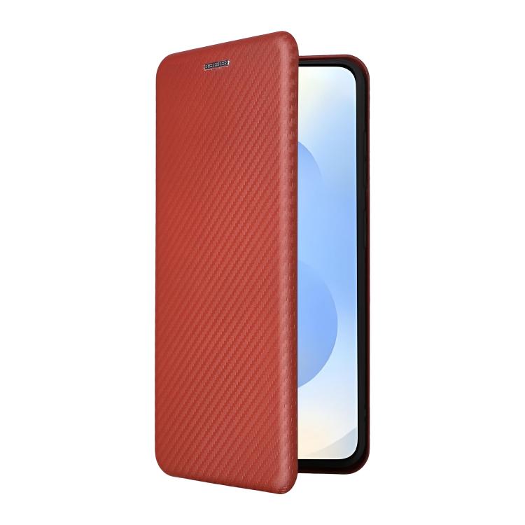 For Samsung Galaxy S26 5G Carbon Fiber Texture Flip Leather Phone Case