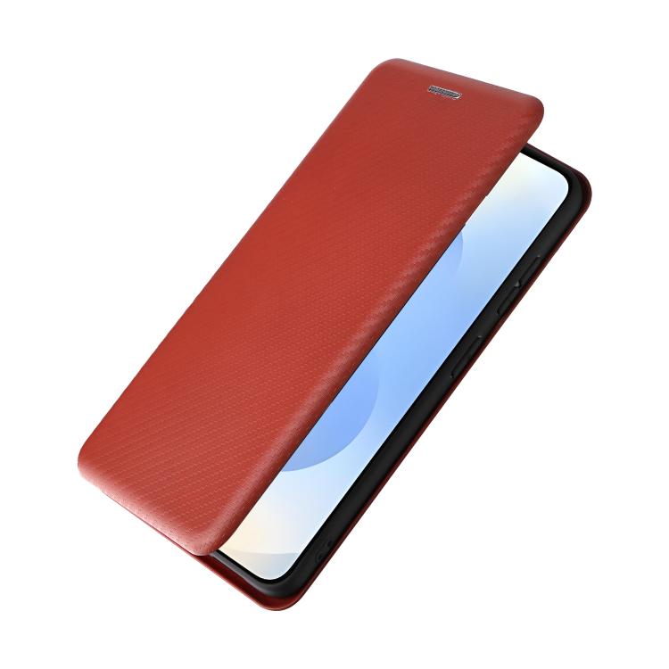 For Samsung Galaxy S26 5G Carbon Fiber Texture Flip Leather Phone Case