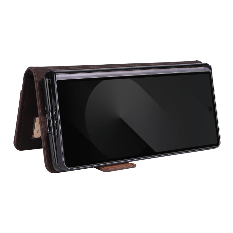 For Samsung Galaxy Z Fold6 Magnetic Clasp Leather Phone Case
