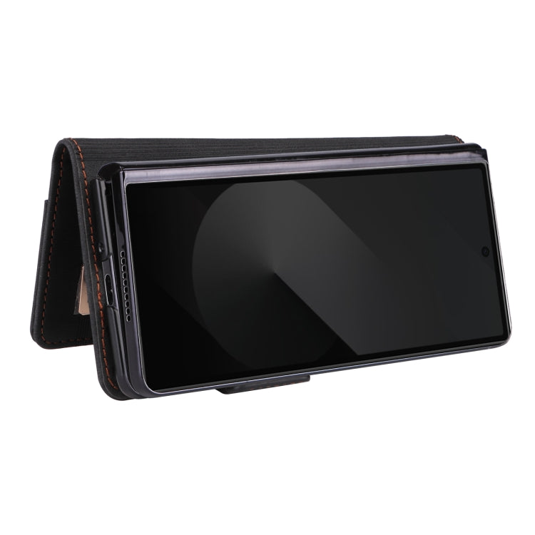 For Samsung Galaxy Z Fold6 Magnetic Clasp Leather Phone Case