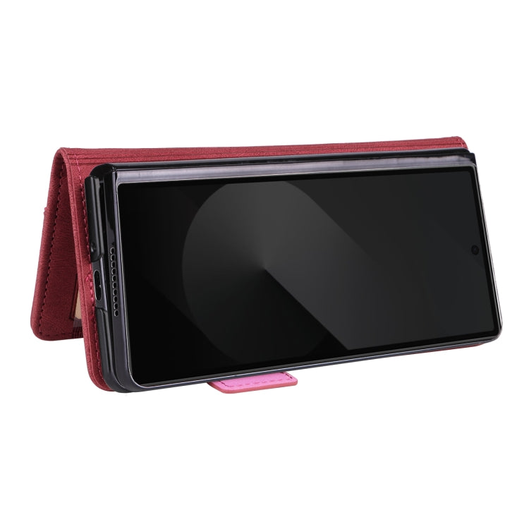 For Samsung Galaxy Z Fold6 Magnetic Clasp Leather Phone Case