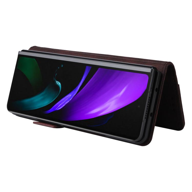 For Samsung Galaxy Z Fold7 5G Magnetic Clasp Leather Phone Case