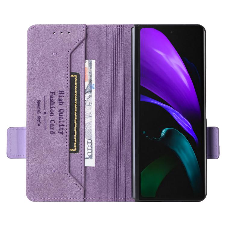 For Samsung Galaxy Z Fold7 5G Magnetic Clasp Leather Phone Case