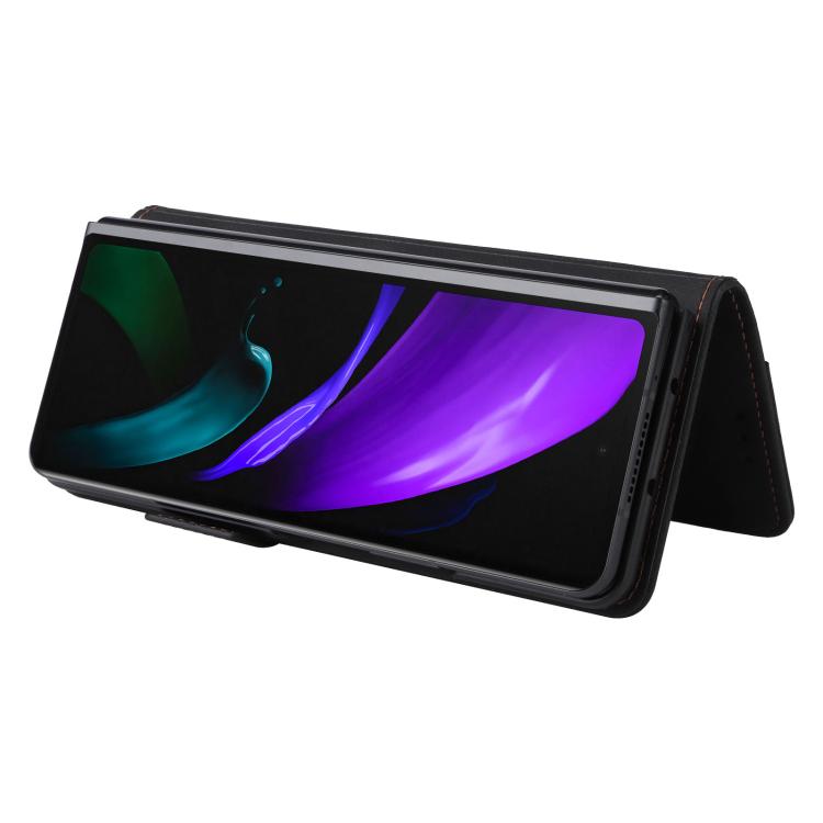 For Samsung Galaxy Z Fold7 5G Magnetic Clasp Leather Phone Case
