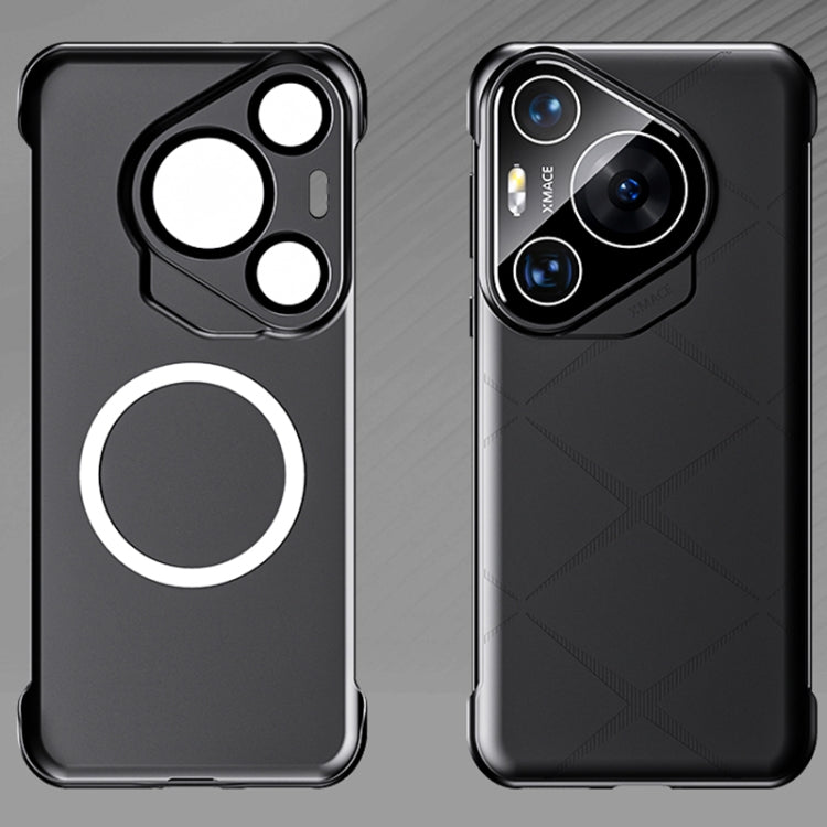 For Huawei Pura 70 Pro Borderless Upshrink Camera Protection Magnetic Phone Case