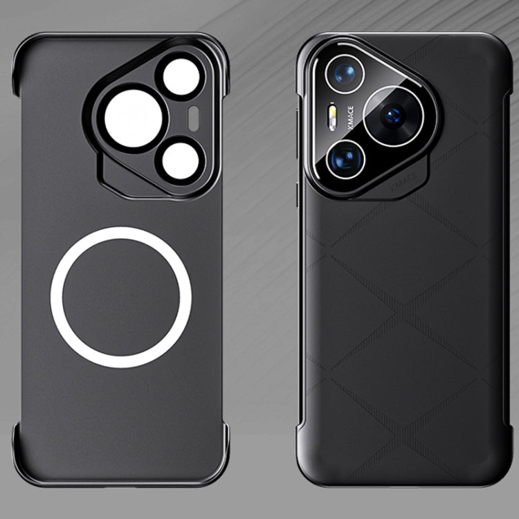 For Huawei Pura 70 Borderless Upshrink Camera Protection Magnetic Phone Case