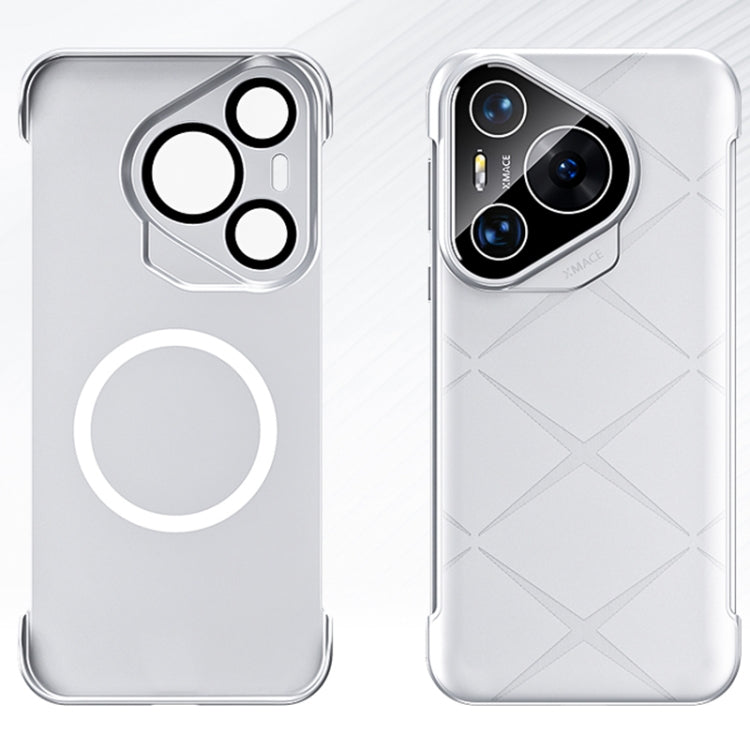 For Huawei Pura 70 Borderless Upshrink Camera Protection Magnetic Phone Case
