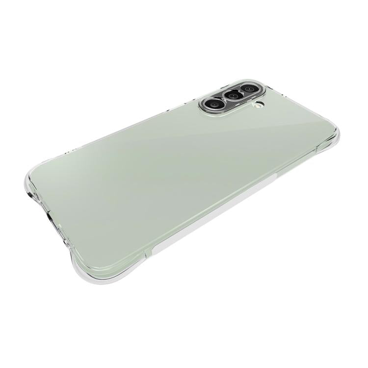 For Samsung Galaxy M56 5G Shockproof Non-slip Thickening TPU Phone Case - Transparent