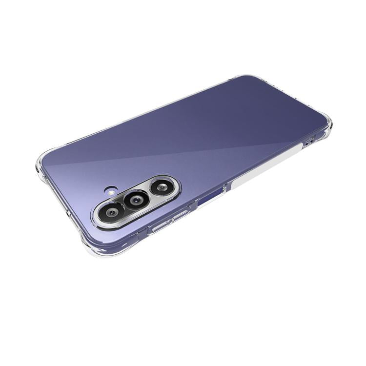 For Samsung Galaxy M36 5G Shockproof Non-slip Thickening TPU Phone Case - Transparent
