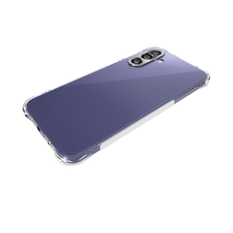 For Samsung Galaxy M36 5G Shockproof Non-slip Thickening TPU Phone Case - Transparent