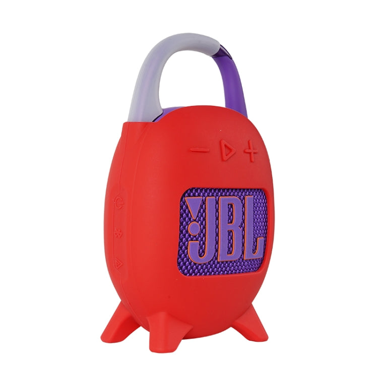 For JBL Clip 5 Portable Speaker Soft Silicone Protective Case