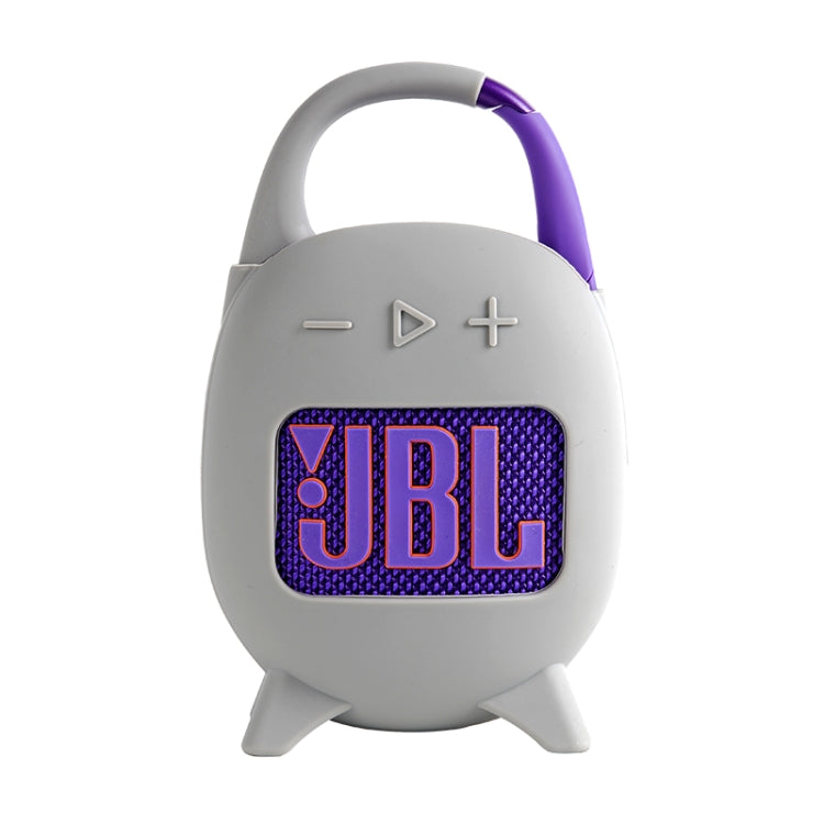 For JBL Clip 5 Portable Speaker Soft Silicone Protective Case