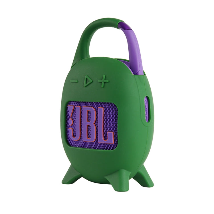 For JBL Clip 5 Portable Speaker Soft Silicone Protective Case