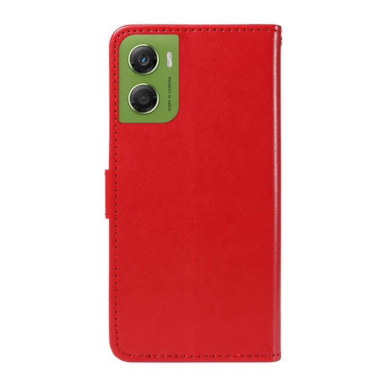 For Motorola Moto G06 4G Cat and Bee Embossed Flip Leather Phone Case