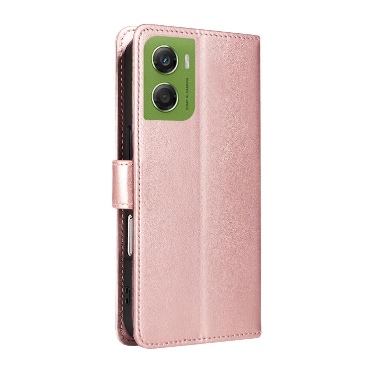 For Motorola Moto G06 4G Cat and Bee Embossed Flip Leather Phone Case