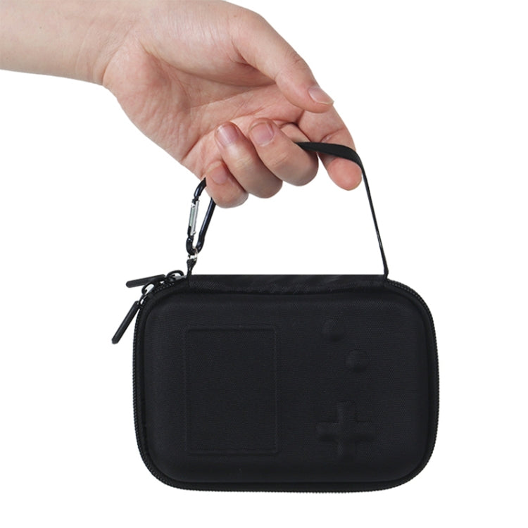 For ANBERNIC RG35XX Plus Game Console Storage Bag Handheld Console Protective Case - Black