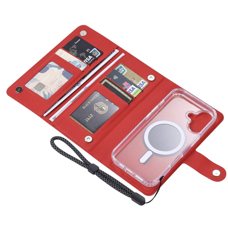 For iPhone 16 Plus ViLi GHA-C Series RFID MagSafe Magnetic Flip Leather Phone Case