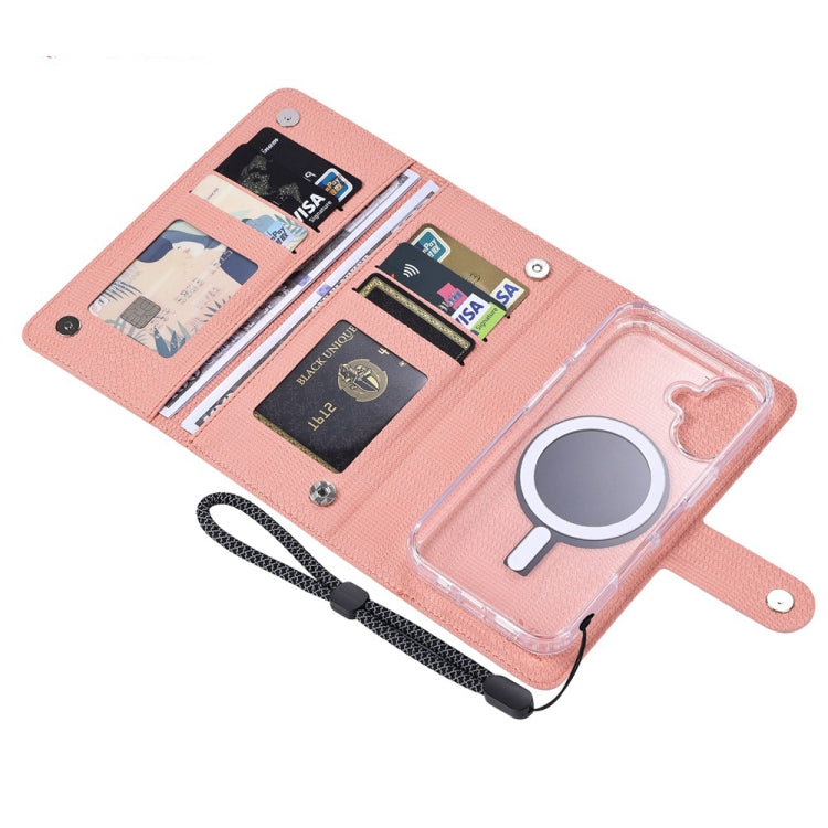 For iPhone 13 ViLi GHA-C Series RFID MagSafe Magnetic Flip Leather Phone Case