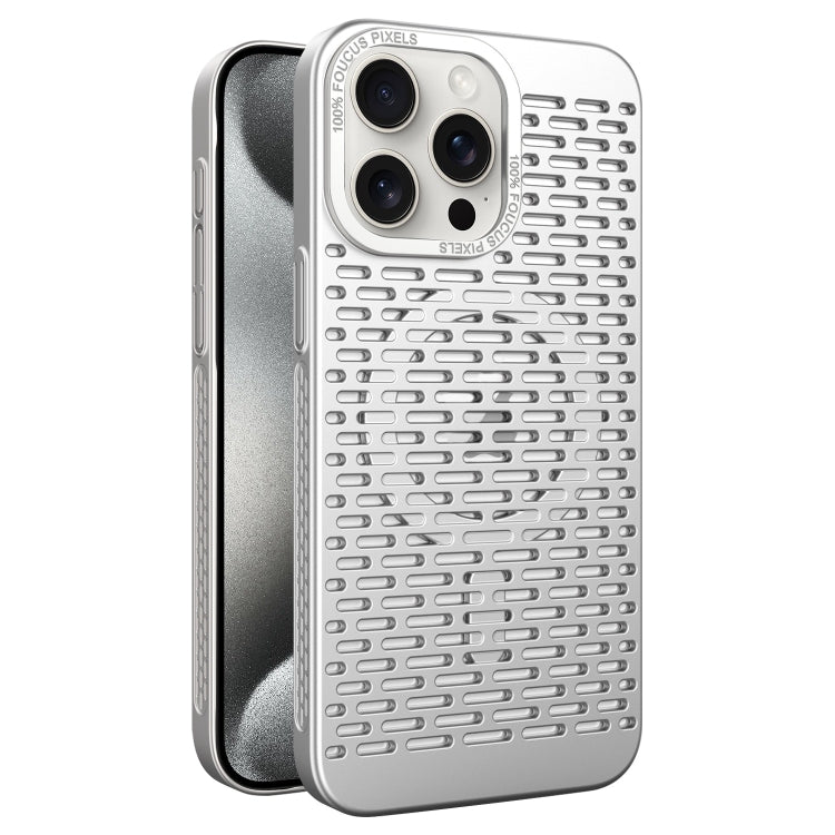 For iPhone 15 Pro Hollow Cooling MagSafe Phone Case