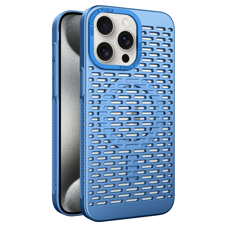 For iPhone 15 Pro Hollow Cooling MagSafe Phone Case