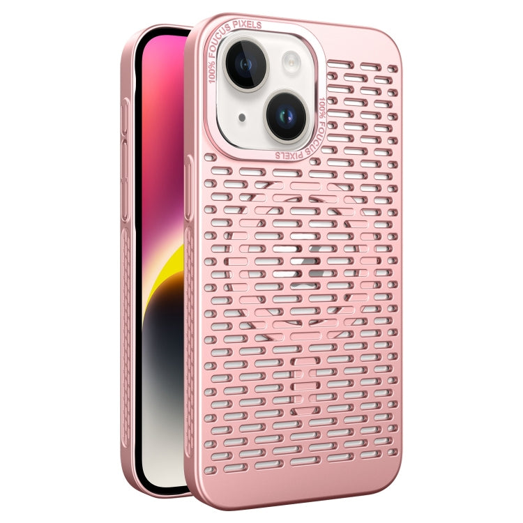 For iPhone 14 Hollow Cooling MagSafe Phone Case
