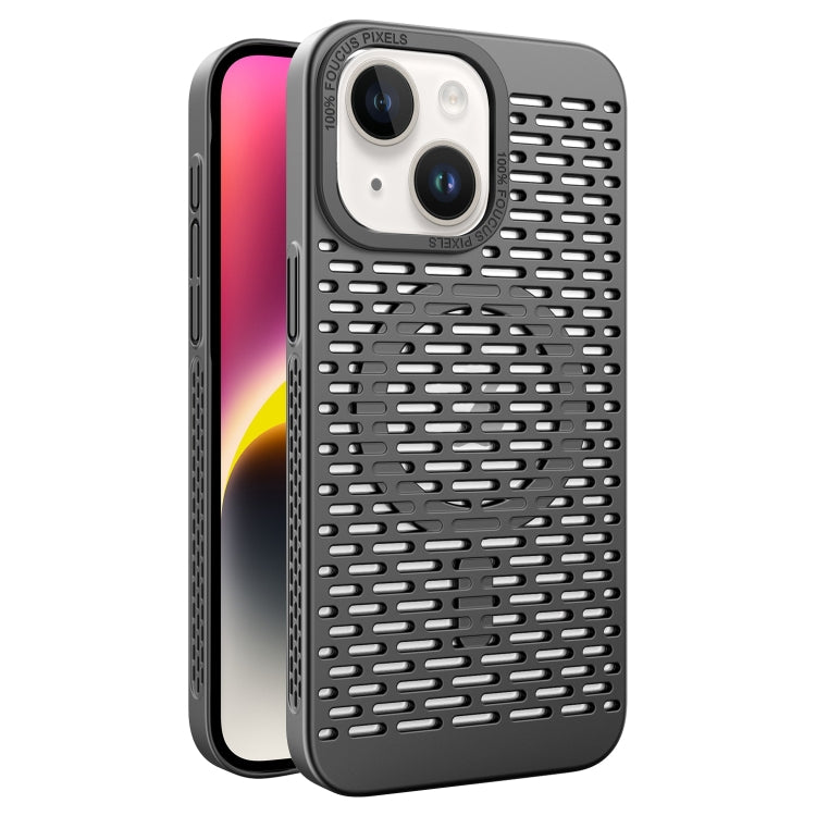For iPhone 14 Hollow Cooling MagSafe Phone Case