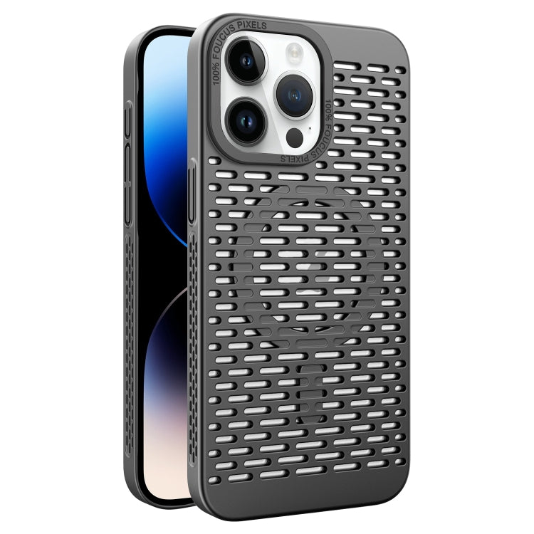 For iPhone 14 Pro Hollow Cooling MagSafe Phone Case