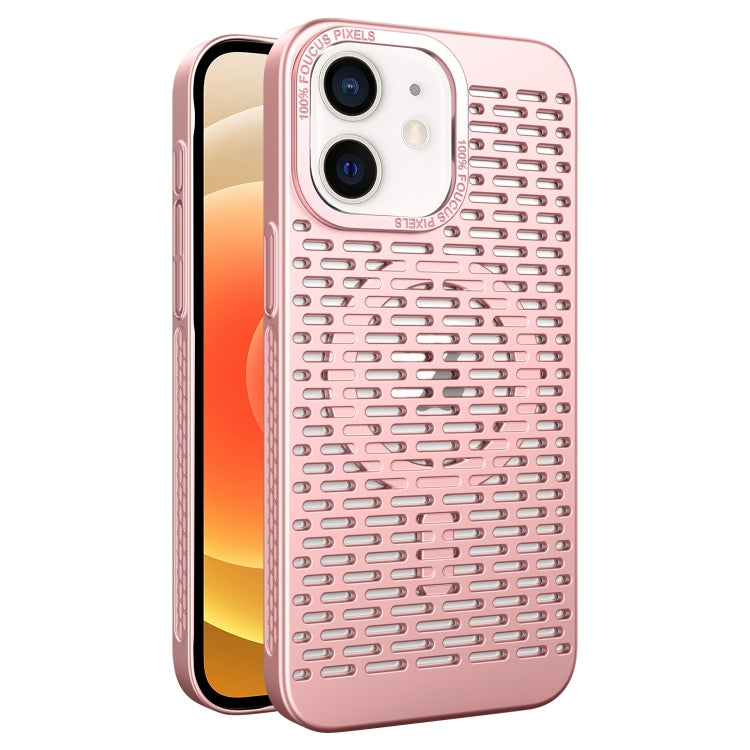 For iPhone 12 Hollow Cooling MagSafe Phone Case
