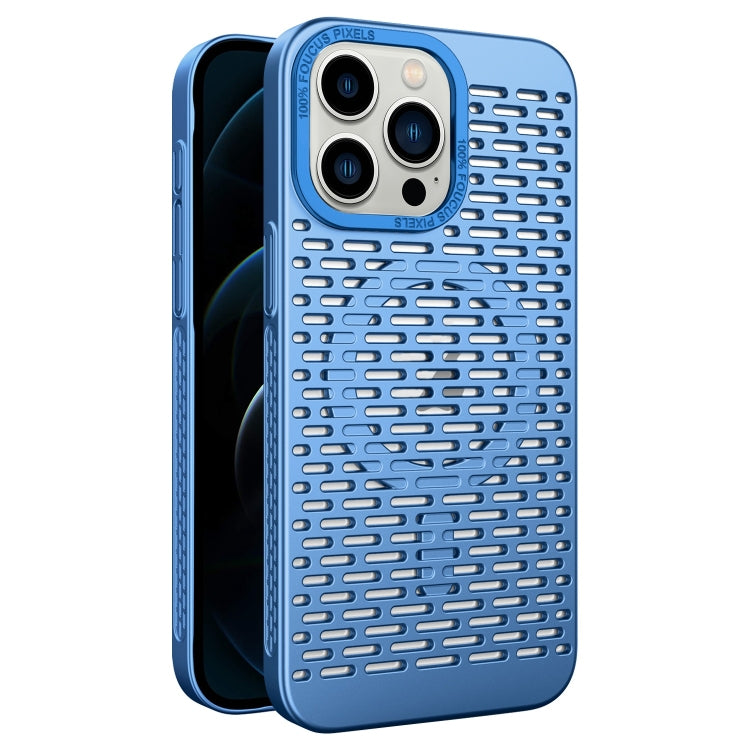 For iPhone 12 Pro Max Hollow Cooling MagSafe Phone Case