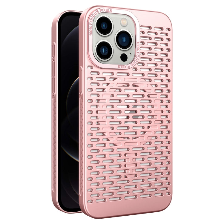 For iPhone 12 Pro Hollow Cooling MagSafe Phone Case