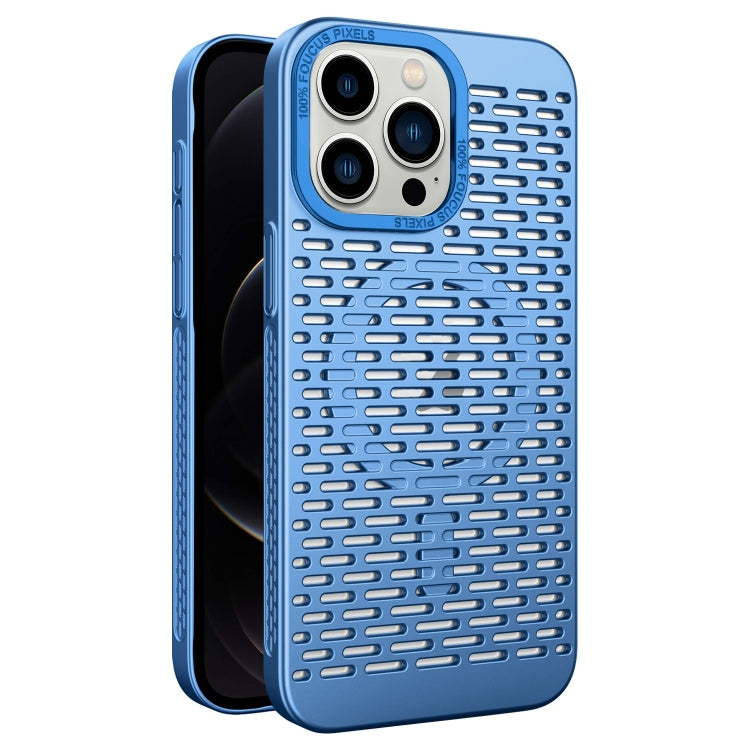 For iPhone 12 Pro Hollow Cooling MagSafe Phone Case