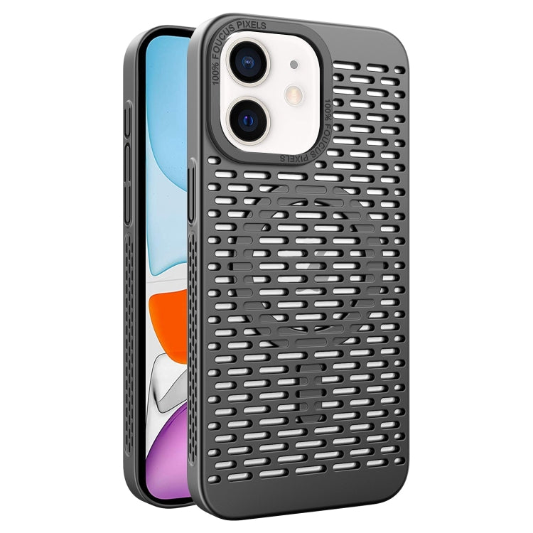 For iPhone 11 Hollow Cooling MagSafe Phone Case