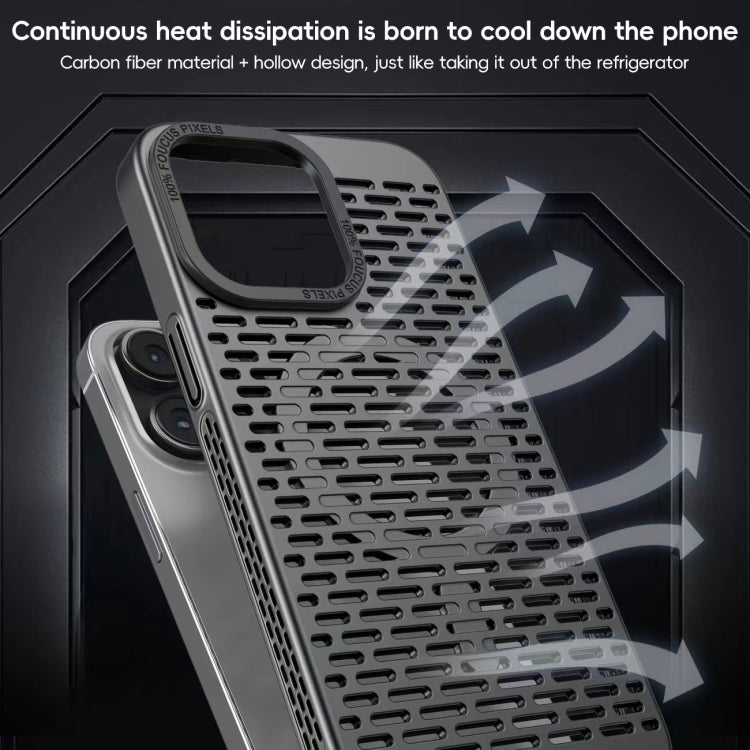 For iPhone 14 Pro Hollow Cooling MagSafe Phone Case