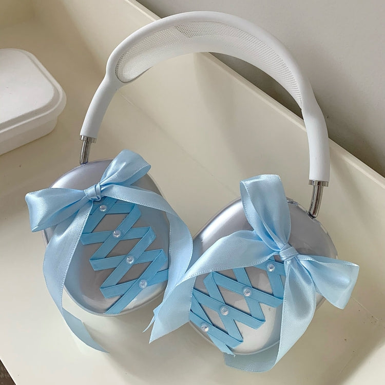For Apple AirPods Max 2 / Max Headphones Ribbon Transparent Protective Case