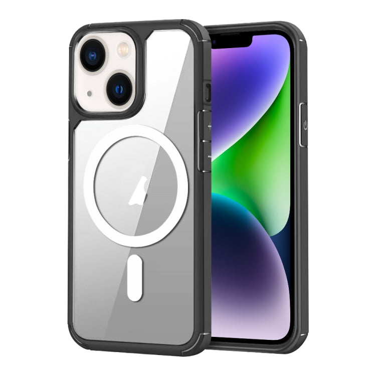 For iPhone 14 MagSafe Acrylic Hybrid TPU Phone Case