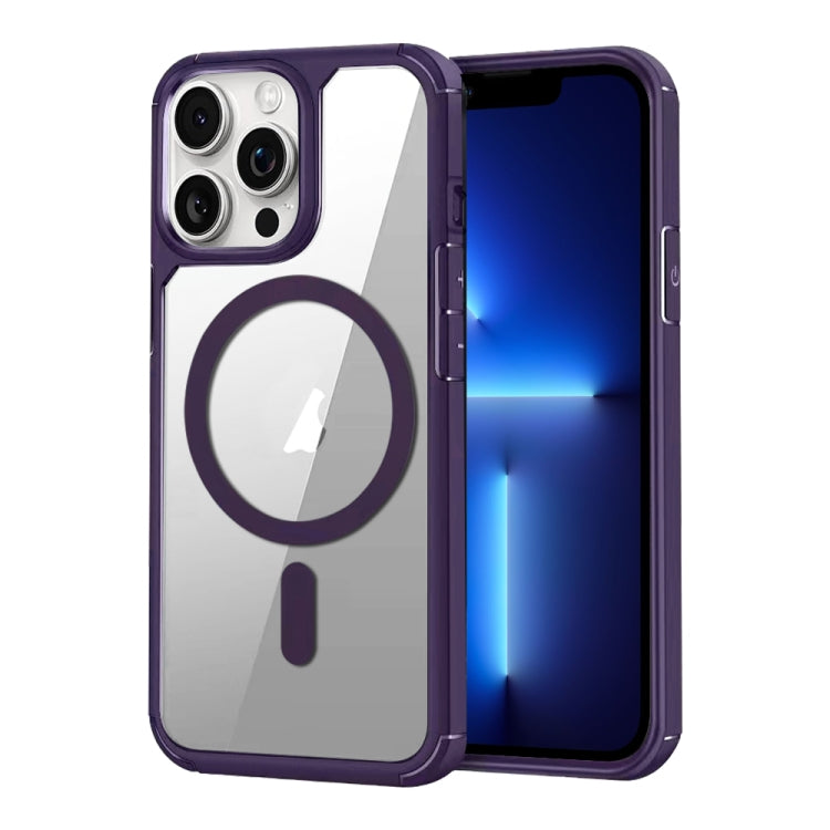 For iPhone 13 Pro MagSafe Acrylic Hybrid TPU Phone Case