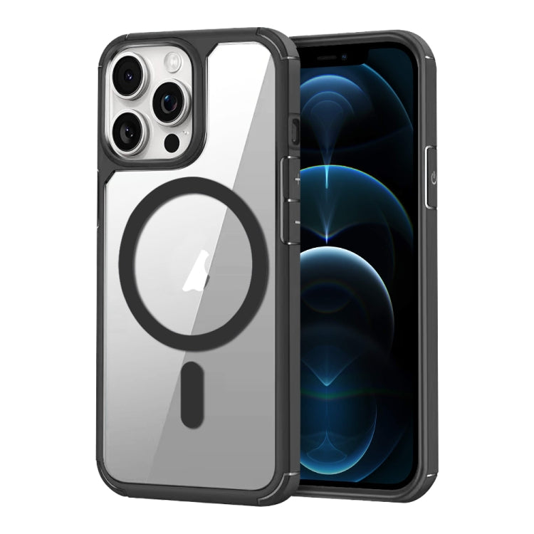 For iPhone 12 Pro Max MagSafe Acrylic Hybrid TPU Phone Case