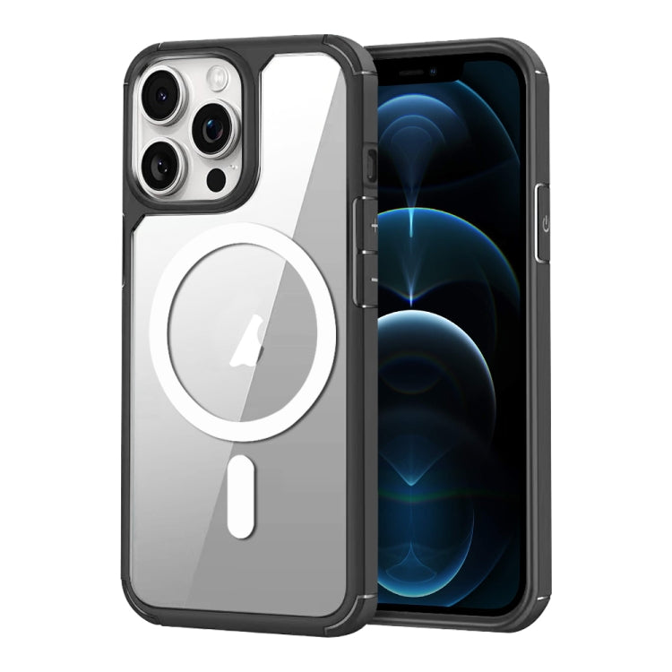 For iPhone 12 Pro Max MagSafe Acrylic Hybrid TPU Phone Case
