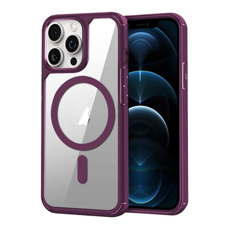 For iPhone 12 Pro Max MagSafe Acrylic Hybrid TPU Phone Case