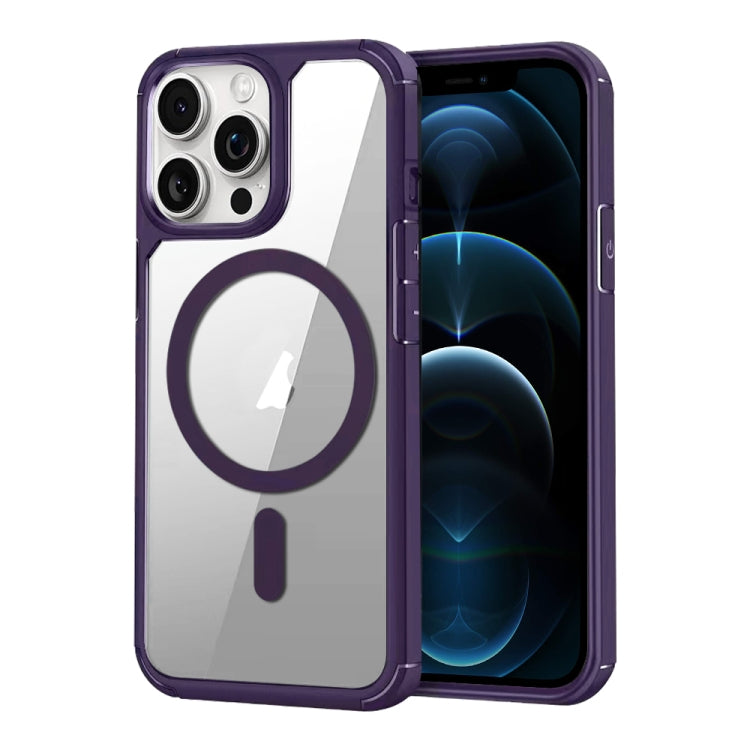 For iPhone 12 Pro Max MagSafe Acrylic Hybrid TPU Phone Case