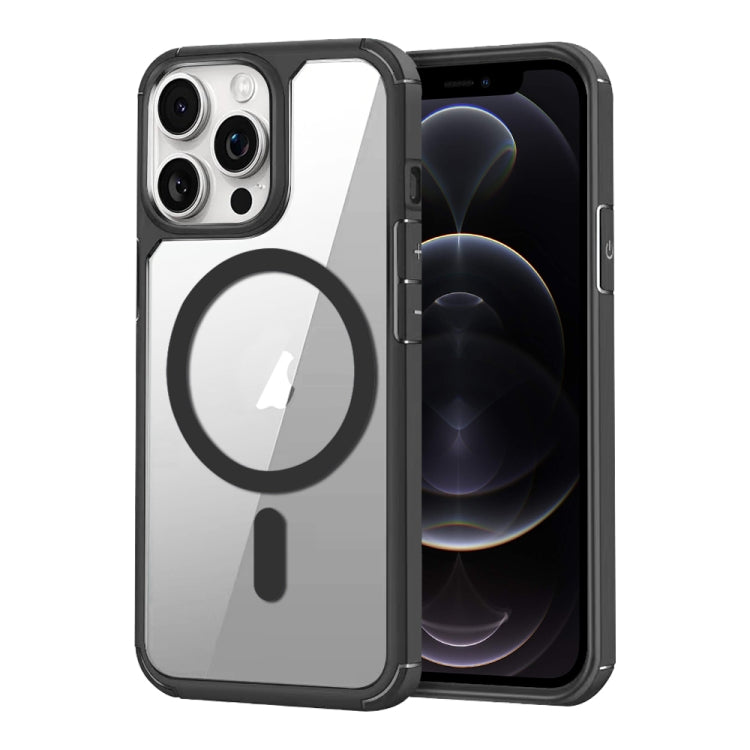 For iPhone 12 Pro MagSafe Acrylic Hybrid TPU Phone Case