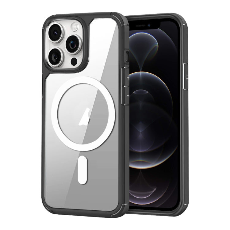 For iPhone 12 Pro MagSafe Acrylic Hybrid TPU Phone Case