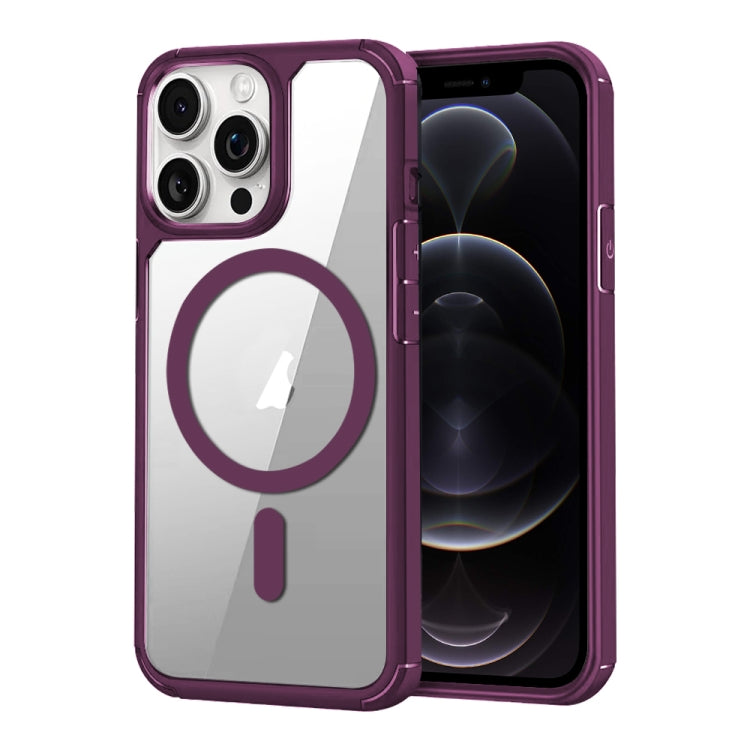 For iPhone 12 Pro MagSafe Acrylic Hybrid TPU Phone Case
